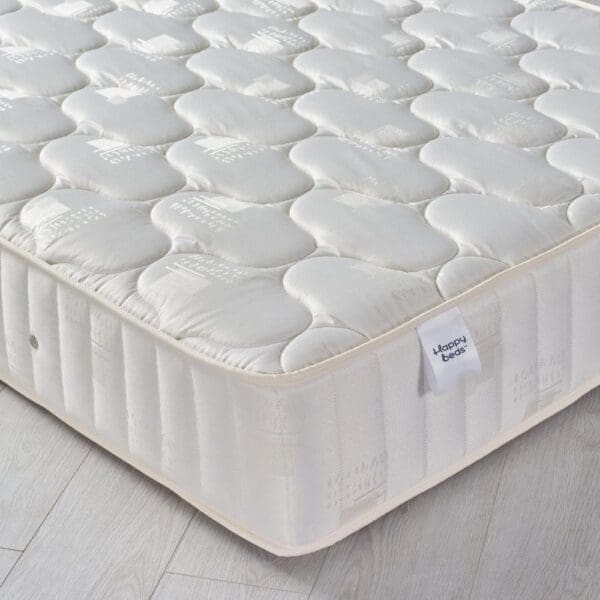 4ft Small Double Quilted Fabric Mattress Semi Orthopaedic Pinerest Spring Happy Beds 2