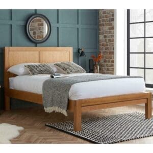 Bellevue - King Size - Oak - Wood - 5ft - Happy Beds