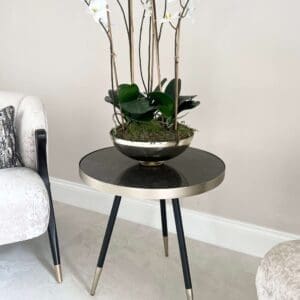 Caviar Marble Side Table