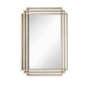 Champagne Silver Leaf Mirror