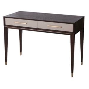 Dark Coffee Brass Dressing Table