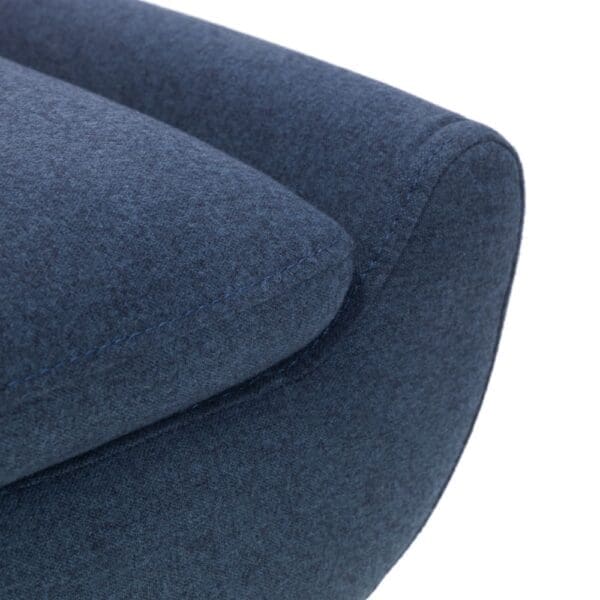 Gaudi Linen 3 Seater Sofa Bed Blue Linen Happy Beds 7