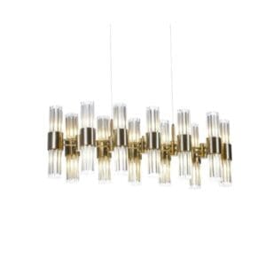 Luxury Brass Over Dining Table Chandelier