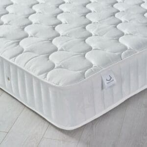 Neptune Spring Quilted Cotton Fabric Mattress - 2ft6 Small Single (75 x 190 cm)