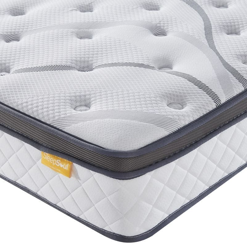 SleepSoul Heaven Pocket Sprung Mattress - 3ft Single (90 x 190 cm)