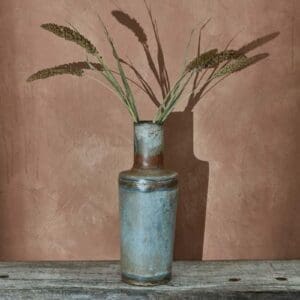 Nkuku Bennu Bottle Vase | Vases & Planters | Grey | 41.5 x 15 cm (Diameter)