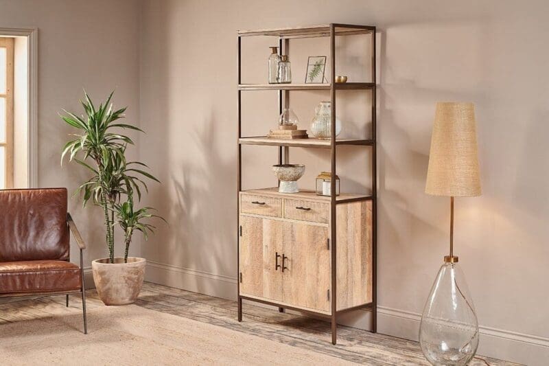 nkuku dasai mango wood storage unit 5055672417491 32809564340400