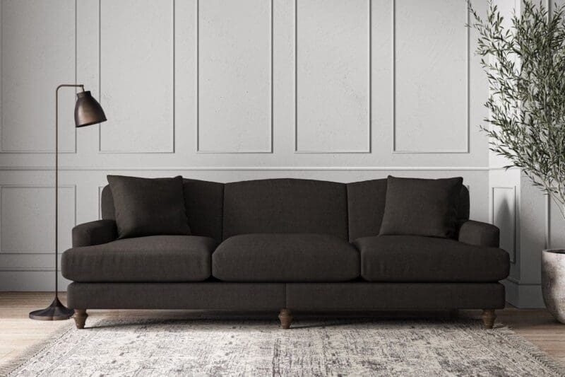 nkuku deni super grand sofa brera linen espresso 5055672431282 33151867715760