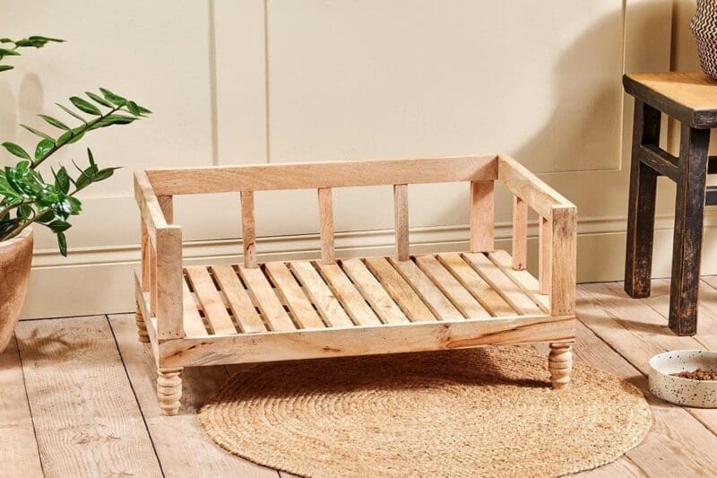 nkuku hatira mango wood pet bed natural large 5055672417972 32974560297136