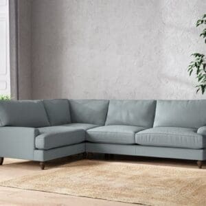 Nkuku Marri Left Hand Corner Sofa | Make To Order | Grand | Recycled Cotton Horizon