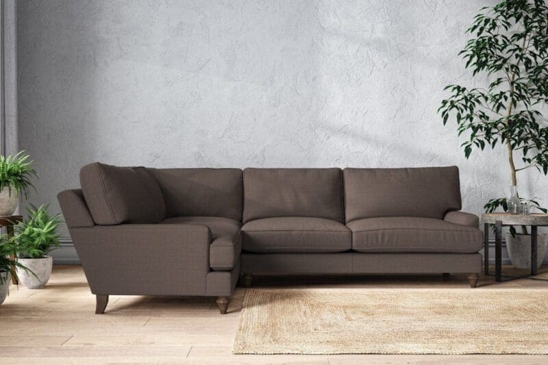 nkuku marri grand left hand corner sofa recycled cotton mocha 5055672441090 33162636198064