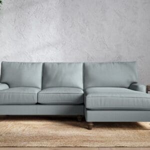 Nkuku Marri Right Hand Chaise Sofa | Make To Order | Large | Recycled Cotton Horizon