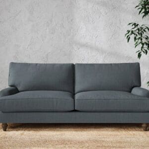 Nkuku Marri Sofa | Make To Order | Large | Brera Linen Dusk