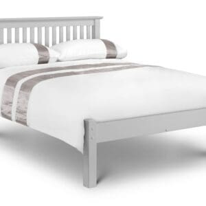 Barcelona - Single - Low Foot End Bed - Grey - Wood - 3ft - Happy Beds
