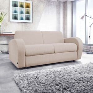 Jay-be Retro  2 Seater Sofa Bed With Deep Sprung Mattress Autumn