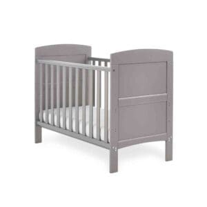 Obaby Grace Mini Cot Bed Taupe Grey