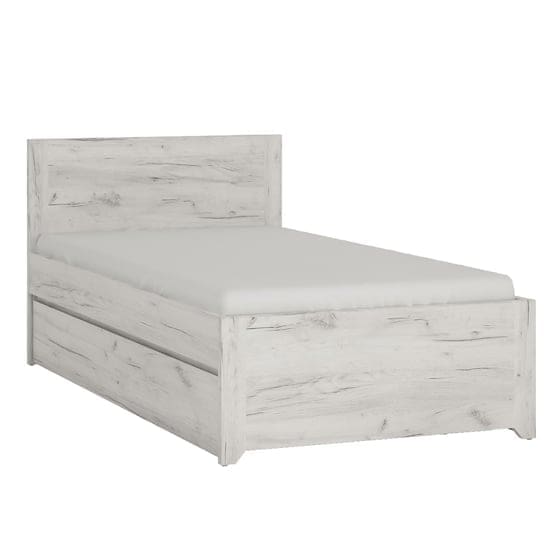 alink single bed guest bed white