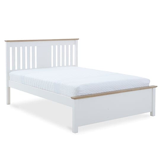 chester double bed white