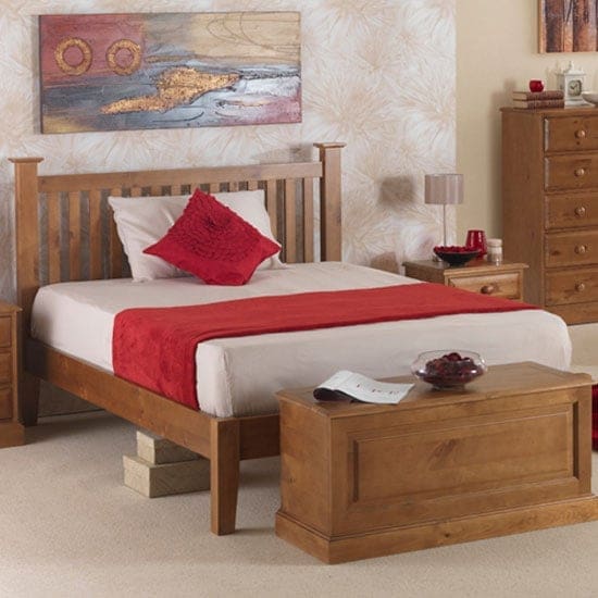 herndon wooden single bed lacquered 1