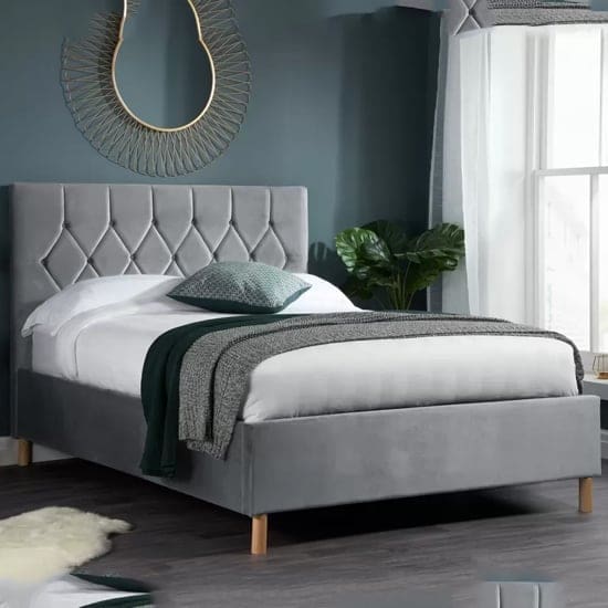 Grey Bed