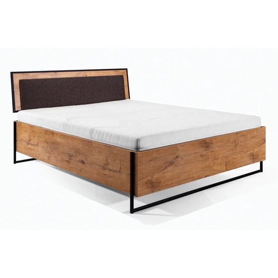 logan wooden super king size bed storage lancelot oak