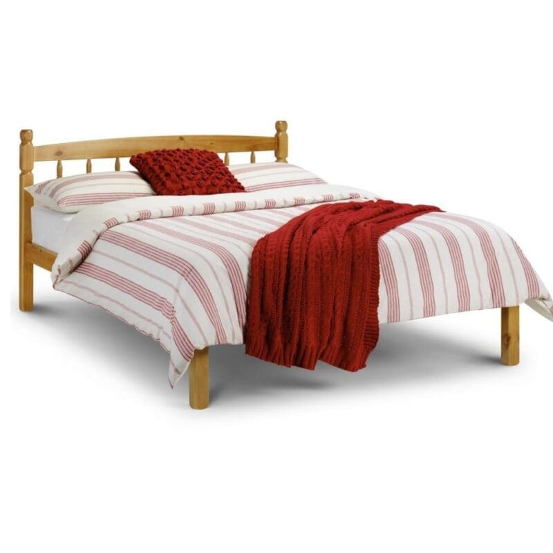 pallas wooden single bed oak