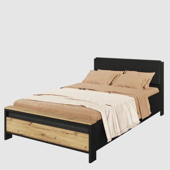 swift kids wooden double bed artisan oak