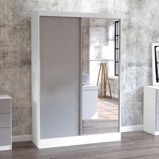 carola sliding wardrobe white grey min