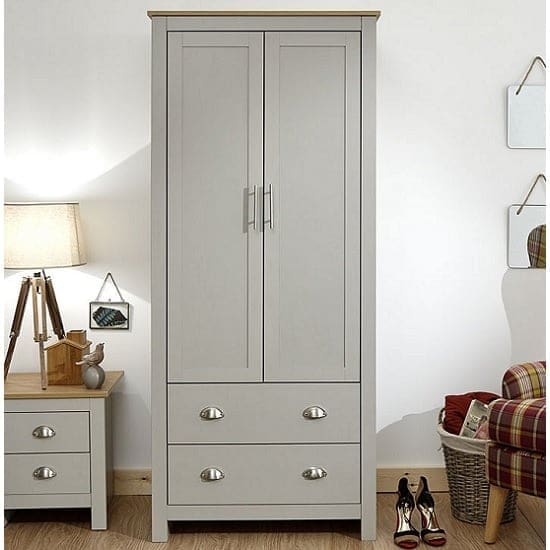 click wardrobe grey