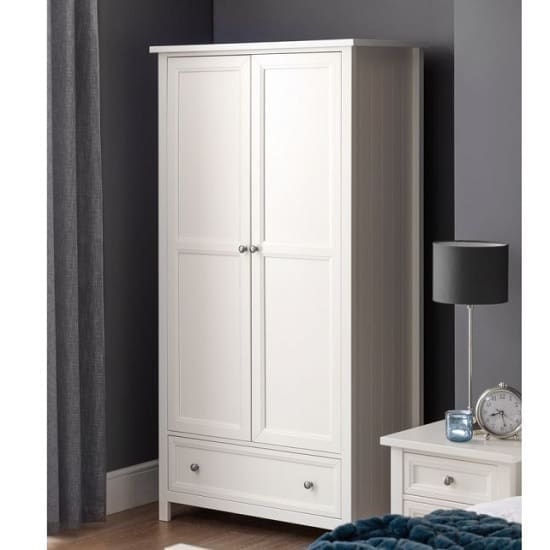 marquis wooden wardrobe white