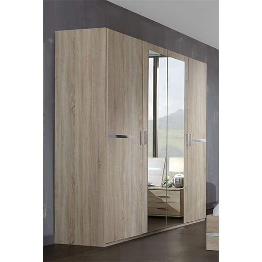 monoceros wd wardrobe oak 2 mirs