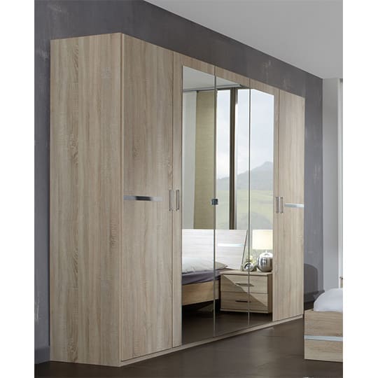 monoceros wd wardrobe oak 3 mirs