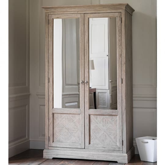 mustique ma wd wardrobe 2 mirror doors