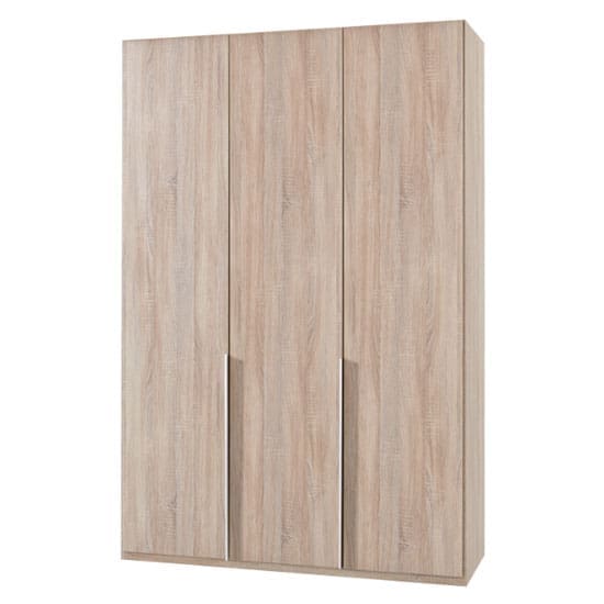 new york wooden wardrobe oak 3 doors