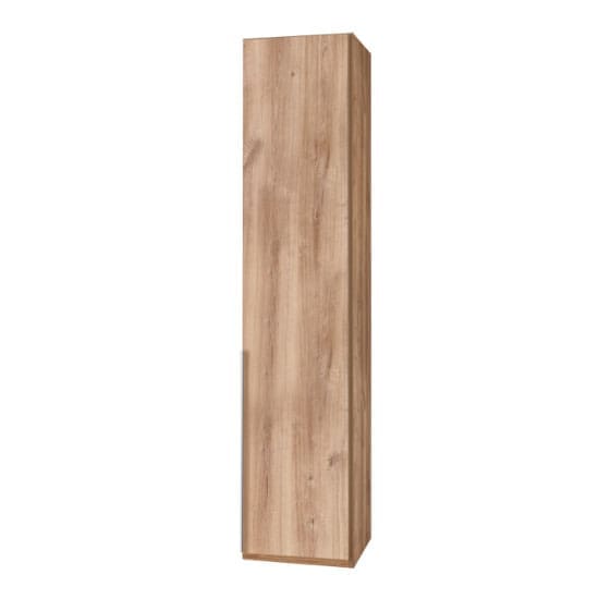 new york wooden wardrobe planked oak 1 door