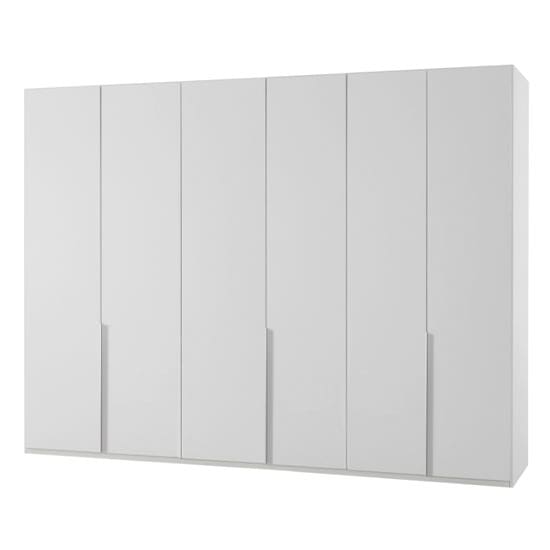 new york wooden wardrobe white 6 doors