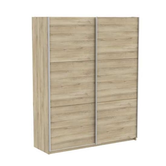 selsey wide sliding wardrobe oak