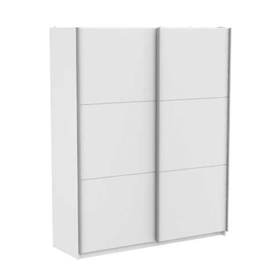 selsey wide sliding wardrobe white