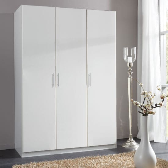 spectral wooden wardrobe white 3 doors