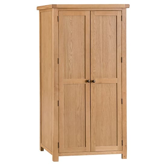 concan 2 doors wardrobe medium oak