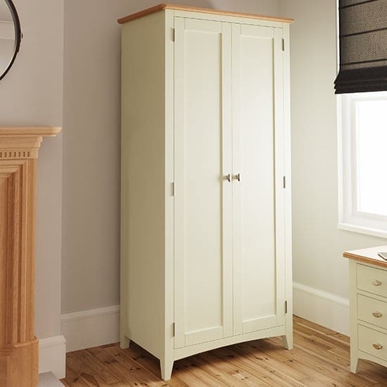 gilford 2 doors wardrobe white