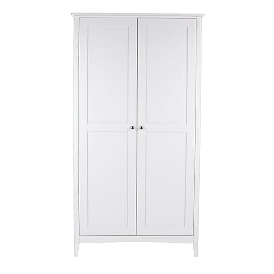 kemo 2 doors wardrobe white