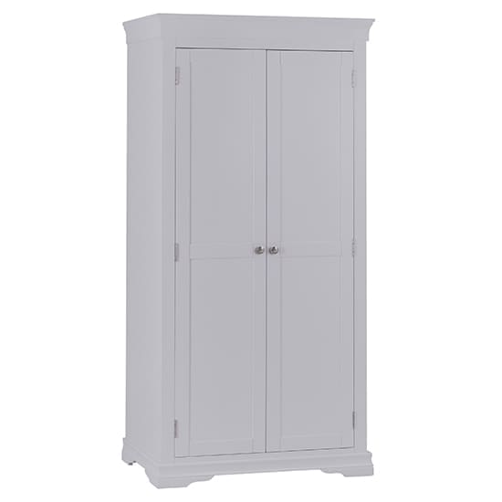 skokie 2 doors wardrobe grey